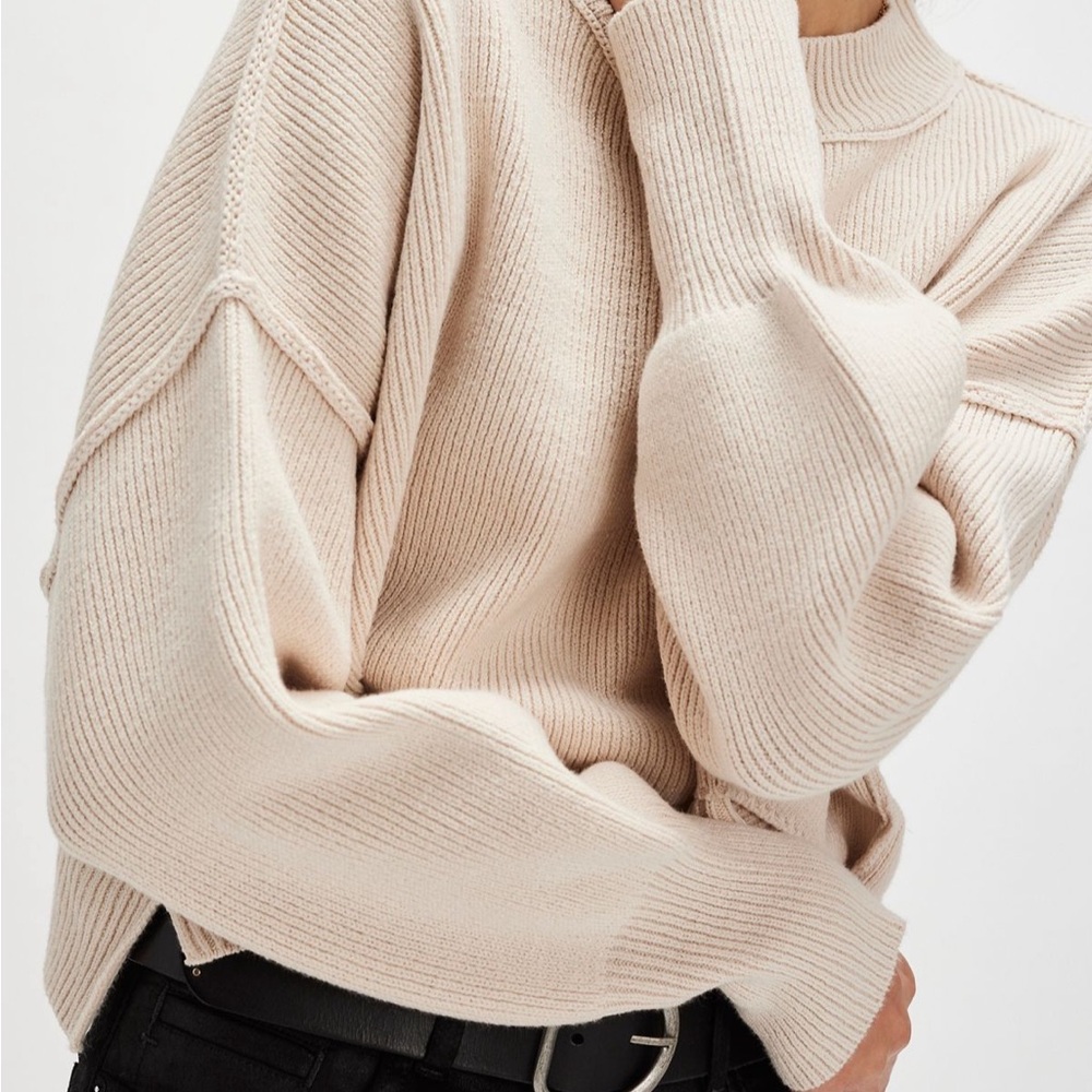 Free People Easy Street Crop Pullover